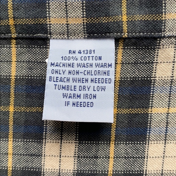 Ralph Lauren Men’s Plaid Shirt 100% Cotton - Picture 8 of 10